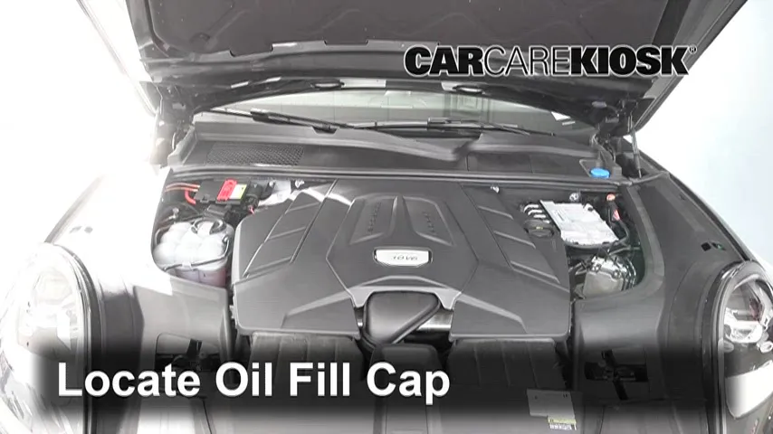 2022 Porsche Cayenne 3.0L V6 Turbo Aceite